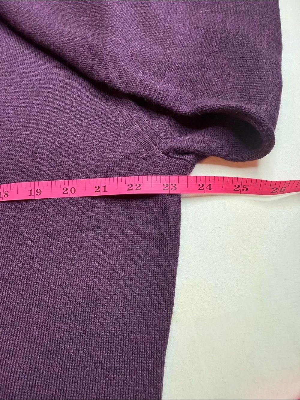 J. Crew Men's Crewneck Sweater in Plum